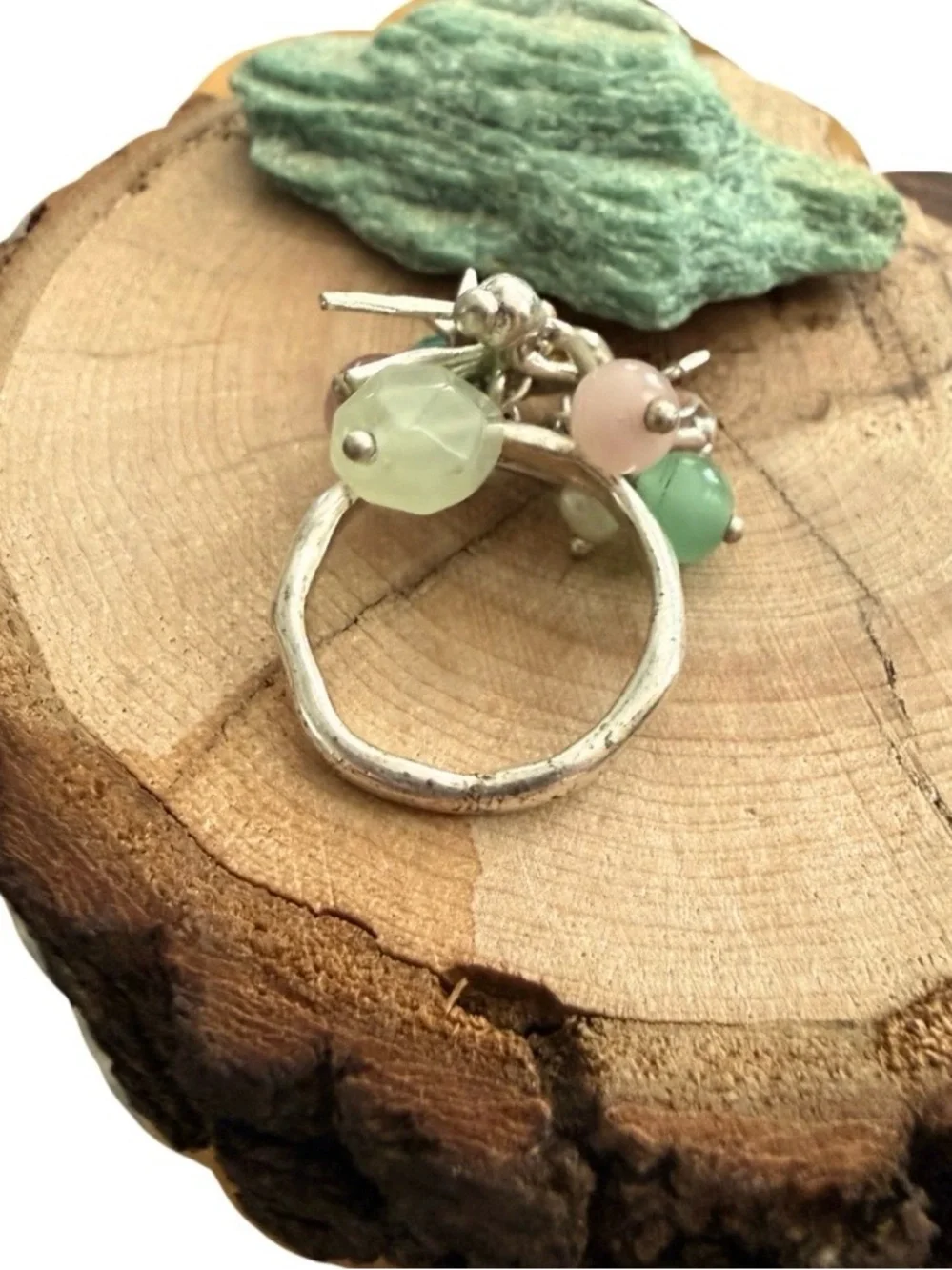 Fairy Ring Adjustable, Ethereal Fae Jewelry, Whimsical‎ Witch Ring